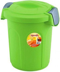 Відро з кришкою Stefanplast SPEEDY 70253 - 8л, зелене