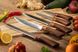 Набір ножів з колодою Edenberg EB-5111 - 7пр/коричневі