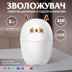 Зволожувач повітря Deer USB Humidifier 220ml міні зволожувач повітря