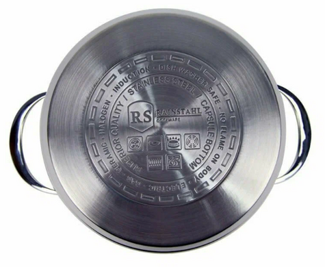 Набір каструль з нержавійки RAINSTAHL RS-CW 1616-06: ковшик + 2 каструлі