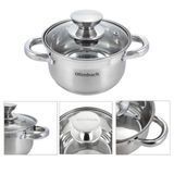Кастрюля маленькая Ofenbach KM-100510 - 1.1л из нержавеющей стали