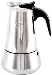 Гейзерная кофеварка на 4 чашки из нержавеющей стали GIPFEL IRIS 5325 - 200 мл