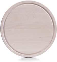 Доска кухонная круглая с желобом ZELLER 22710 - 31x1,5 см