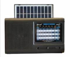 Радиоприемник со встроенным АКБ GOLON RX-BT3040S (солнечная панель)