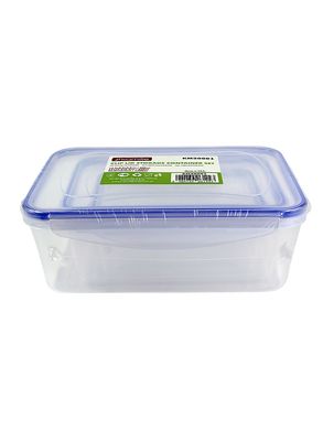 Набор герметичных контейнеров с крышками, для еды и хранения продуктов Kamille KM-20001 - 3 предмета (0,4 л, 0,8 л, 1,2 л)