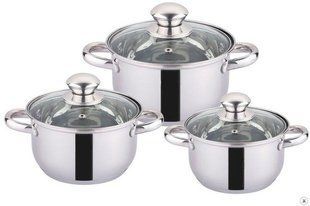 Набор кастрюль RAINSTAHL RS 1645-06 - 6 пр