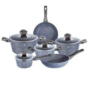 Набор посуды Berlinger Haus Forest Dark Gray BH-1577 - 10 пр.