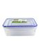 Набор герметичных контейнеров с крышками, для еды и хранения продуктов Kamille KM-20001 - 3 предмета (0,4 л, 0,8 л, 1,2 л)