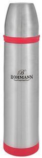 Термос Bohmann BH 4492 - червоний, 1 л