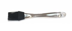 Силиконовая кисточка с пластиковой ручкой Con Brio СВ-664 - 22х4см (серая)