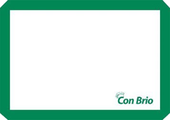 Силіконовий килимок Con Brio СВ-678 - 29,5х42см (зелений)
