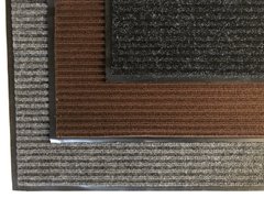 Ворсистый ковер на резиновой основе Политех - 600х900мм, серый