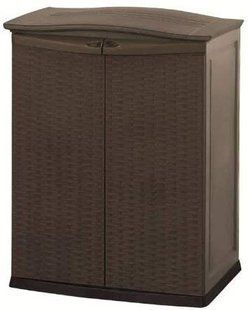 Садова шафа Keter Compact Garden Base 17190095 - 230 л, 70 x 50 x 92 см (коричневий), Коричневий