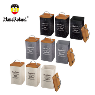 Набір банок HR-4133 для сипучих продуктів, 3 шт., не вказано
