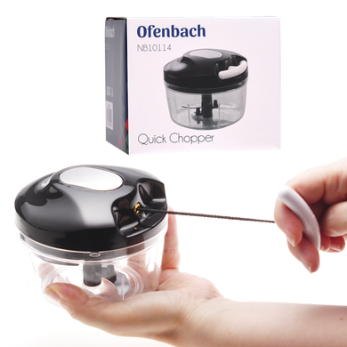 Ручний струнний подрібнювач для продуктів Ofenbach KM-10114 - 11х9,5 см