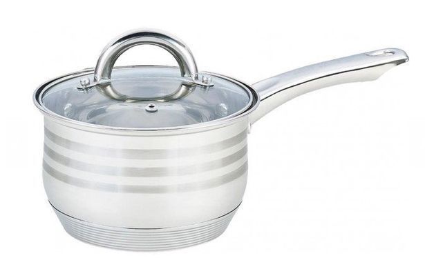 Ковш с крышкой из нержавеющей стали Bohmann BH 3138-16 - 2л/16см