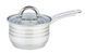 Ковш с крышкой из нержавеющей стали Bohmann BH 3138-16 - 2л/16см