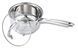 Ковш с крышкой из нержавеющей стали Bohmann BH 3138-16 - 2л/16см