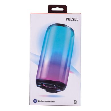 Портативная колонка Bluetooth Pulse 5 аккумуляторная беспроводная 8 Вт с подсветкой и USB Белый