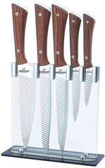 Набір ножів на прозорій підставці Bohmann BH 5099 - 6 предметів