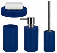 Набір аксесуарів для ванної Spirella TUBE - синій
