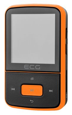 MP4-Плеєр ECG PMP 30 на 8 Гб - Чорний/Помаранчевий