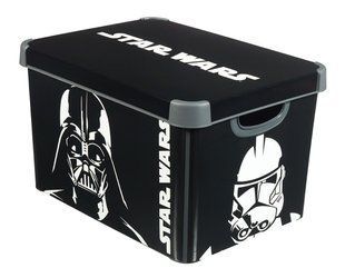 Ящик для хранения игрушек L STAR WARS Curver 225229, Черный