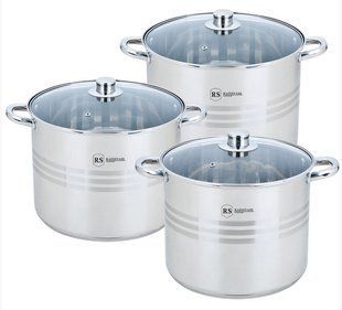 Набор кастрюль RAINSTAHL RS 2302-06 - 6 пр