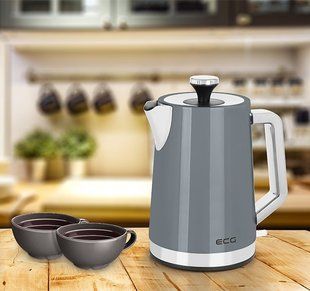 Електрочайник ECG RK 1766 Vintage Scuro - 1.7 л, 2200 Вт