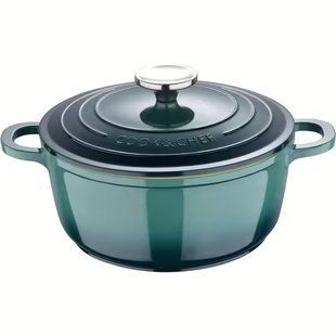 Каструля з кришкою Bergner Excalibur (BG-36101-GR) &ndash; 24 см, 4.2 л, зелена