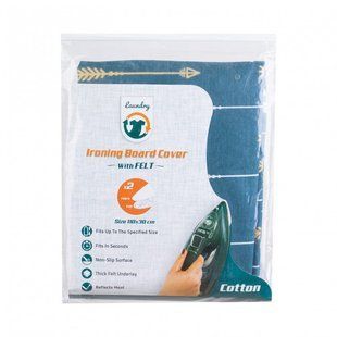 Чохол для дошки для прасування Laundry S (TRbase-048-2S) &ndash; 30 х 110 см, Темно-синій