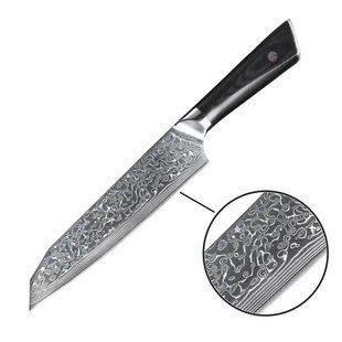 Нож сантоку кованый Bohmann Damascus DK-LKB 5004 &mdash; 17.5 см из японской стали VG-10 (67 слоев)