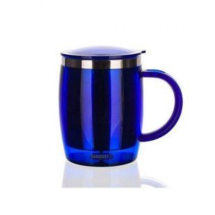 Термокухоль Banquet Lucent 48TRSP01B Синя - 360 мл, Синій