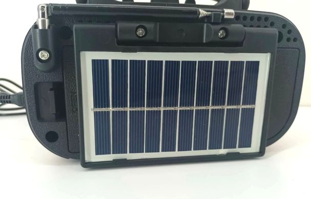 Радіоприймач з Bluetooth USB GOLON RX-BT628S сонячна панель
