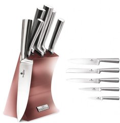 Набор ножей с подставкой Berlinger Haus Rose Edition BH 2447 - 6 предметов