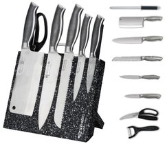 Набор ножей на магнитной подставке Edenberg EB-3614 - 9 пр