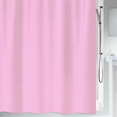 Шторка для ванної Spirella Primo Polyester 10,20139 - 180x200, Рожева, Рожевий