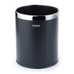 Корзина для мусора Rixo Solido WB102B - 11л/металл