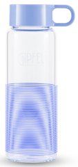 Пляшка для води з боросилікатного скла GIPFEL ANNETA 8317 - 250 мл, синя
