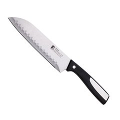 Нож сантоку из нержавеющей стали Bergner Resa (BG-3951) - 17.5см