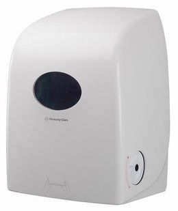 Диспенсер для рушників у рулонах Aquarius Kimberly Clark 6989 білий, Білий
