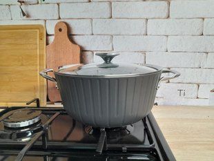 Сотейник 3,7 л (28 х7 см) OMS (Туреччина) 3318 -28,графіт
