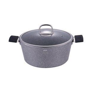 Кастрюля Berlinger Haus Gray Stone Touch Line BH-1152 - 4.6 л