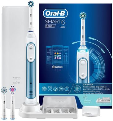 Зубна щітка BRAUN Oral-B Smart 6 6000n D 700.535.5XP CR