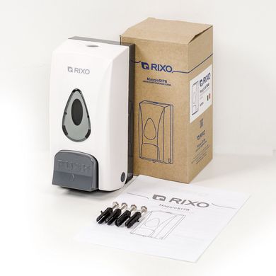 Дозатор наливной жидкого мыла универсальный Rixo Maggio S178W — 0,5л
