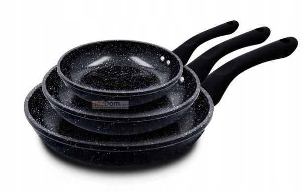 Сковорода Cook Line ZDI6382 black ceramic — 20 см