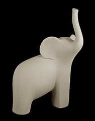 Статуэтка N292/A "Слон" 33 см, беж.