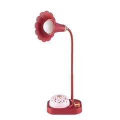 Лампа настольная аккумуляторная ночник 3.2 Вт светильник с проекцией звездного неба UP-180 Красный