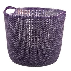 Корзина для хранения Curver Knit 03673 фиолетовая