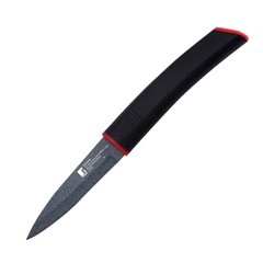 Нож для чистки овощей Bergner BG-8833-MBB - 8,75 см, Черный
